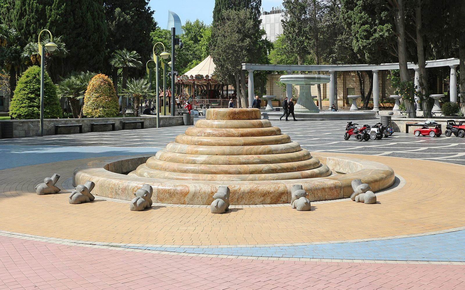 Bakıda Fəvvarələr meydanı