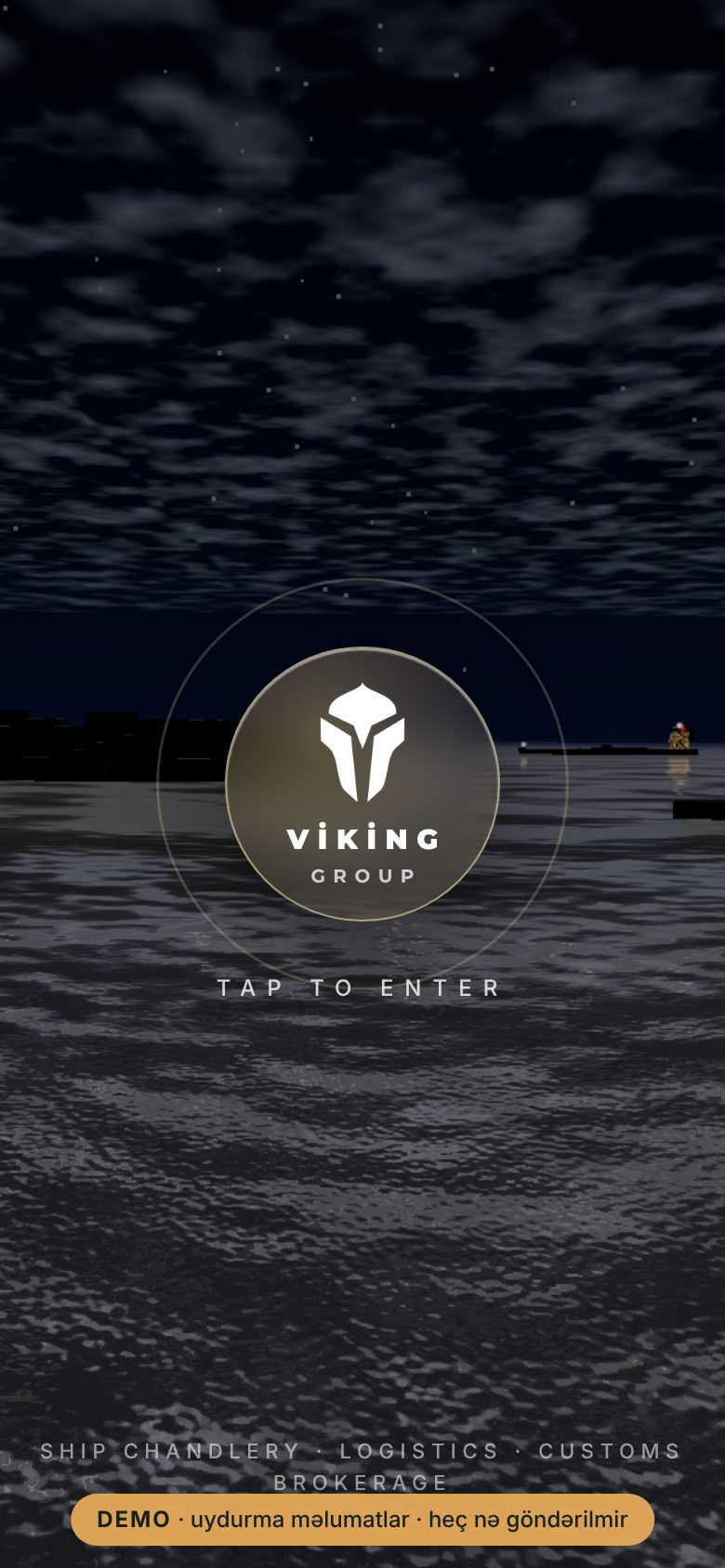 Viking Group — korporativ sayt — mobil
